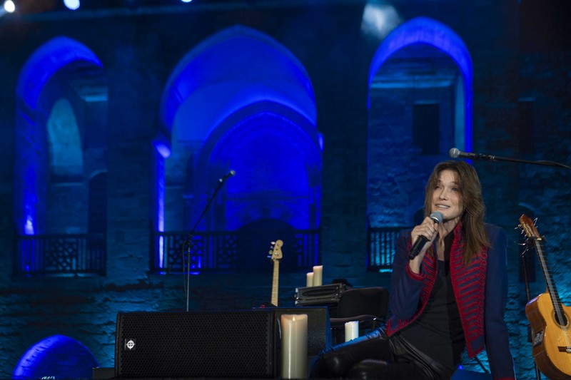 Carla Bruni at Beiteddine Festival